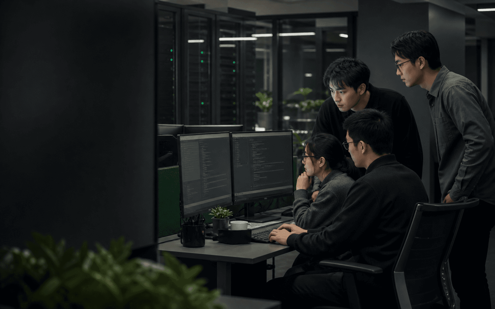 企业研发团队共同使用在线编程服务